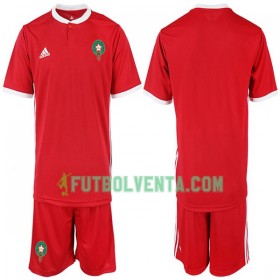 Camiseta de fútbol Marruecos Niño 1ª equipación Mundial 2018